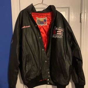 vintage dale earnheart, jeff hamilton racing collection jacket